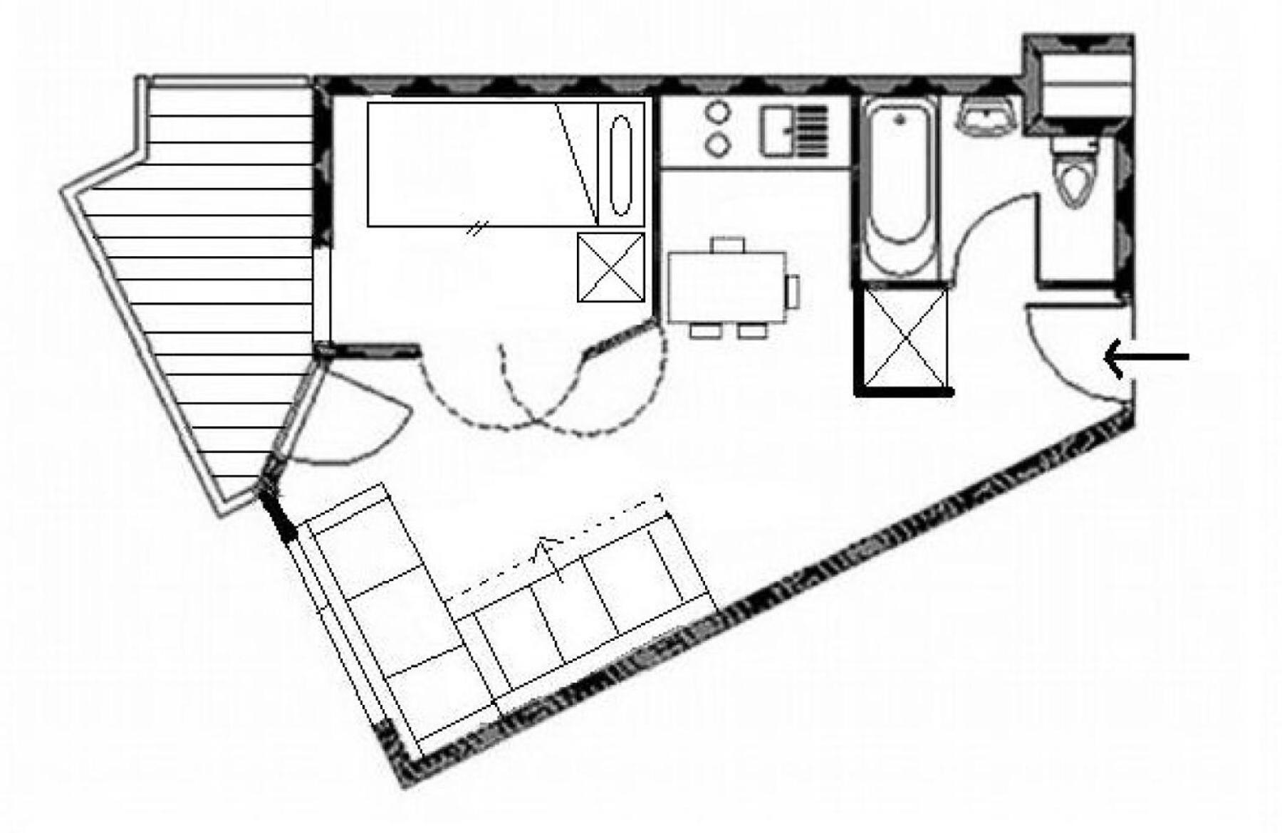 Residence Median - Appartement Lumineux - Proche Des Pistes - Balcon Mae-3124 Saint-Martin-de-Belleville Kültér fotó